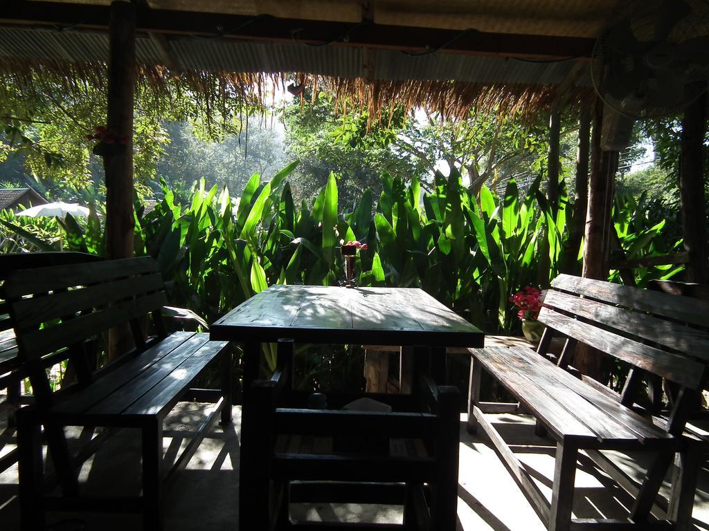 Pai Bamboo Hut Hotell Eksteriør bilde