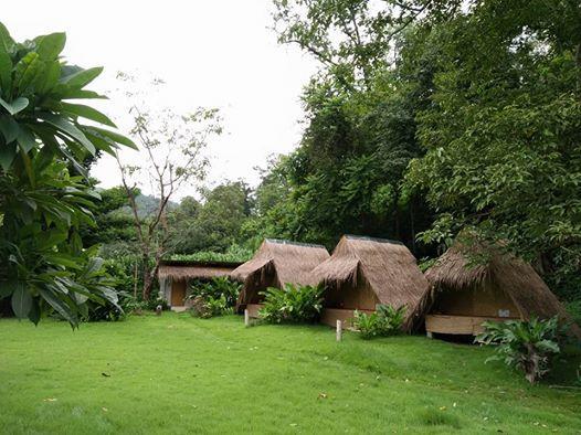 Pai Bamboo Hut Hotell Eksteriør bilde