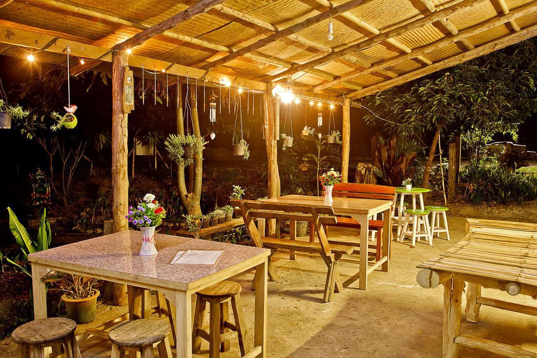 Pai Bamboo Hut Hotell Eksteriør bilde