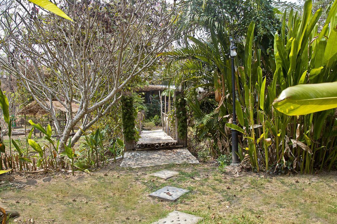 Pai Bamboo Hut Hotell Eksteriør bilde