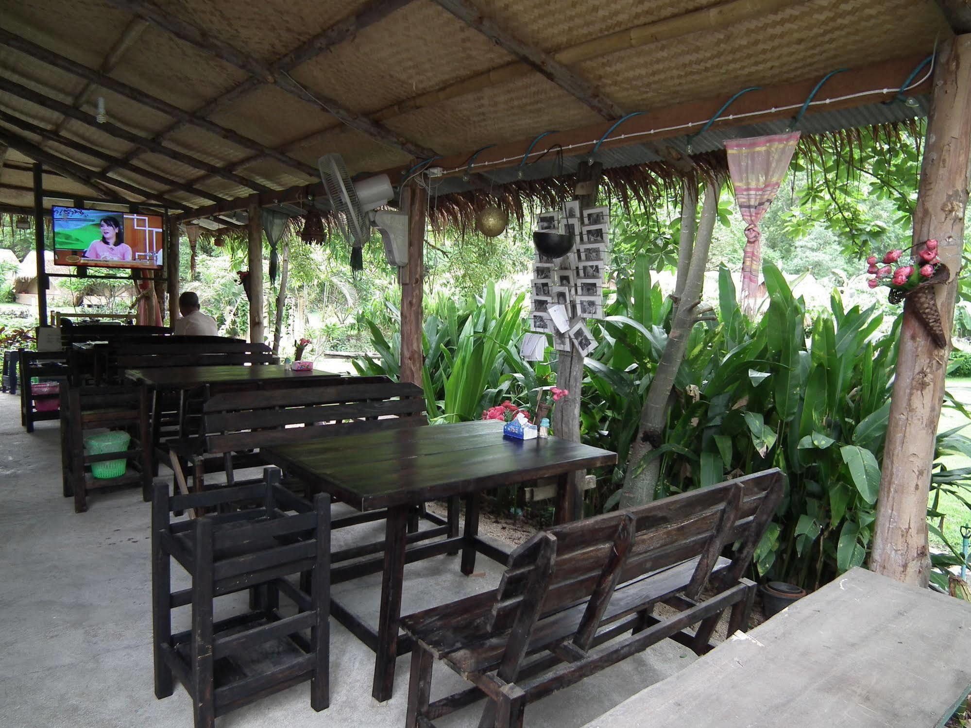 Pai Bamboo Hut Hotell Eksteriør bilde