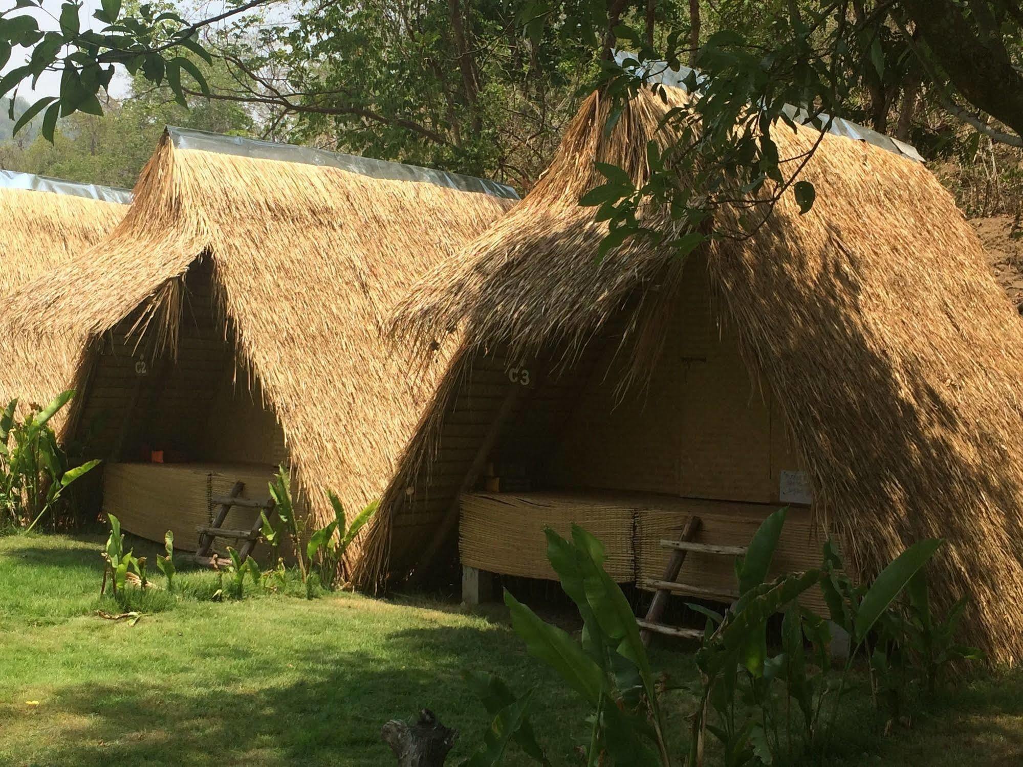 Pai Bamboo Hut Hotell Eksteriør bilde
